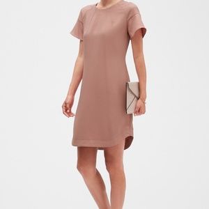 Banana Republic Fluted Sleeve Shift Dress